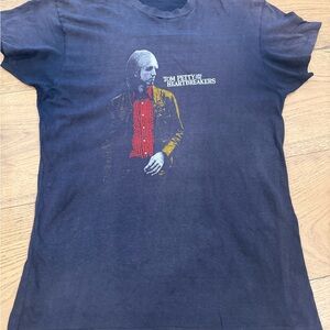 Navy vintage 1970s Tom Petty & the Heartbreakers t-shirt #rockmusic clothing